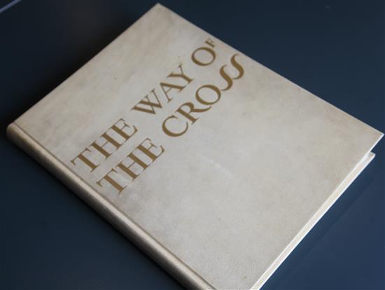 Brangwyn, Frank - The Way of the Cross, number 79 of 250, with commentary by G.K. Chesterton,